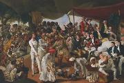 Johann Zoffany A Cockfight in Lucknow Germany oil painting artist